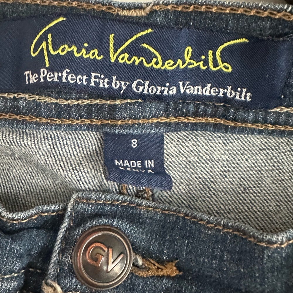 Gloria Vanderbilt Indigo Boot Cut Jeans - Picture 3 of 4